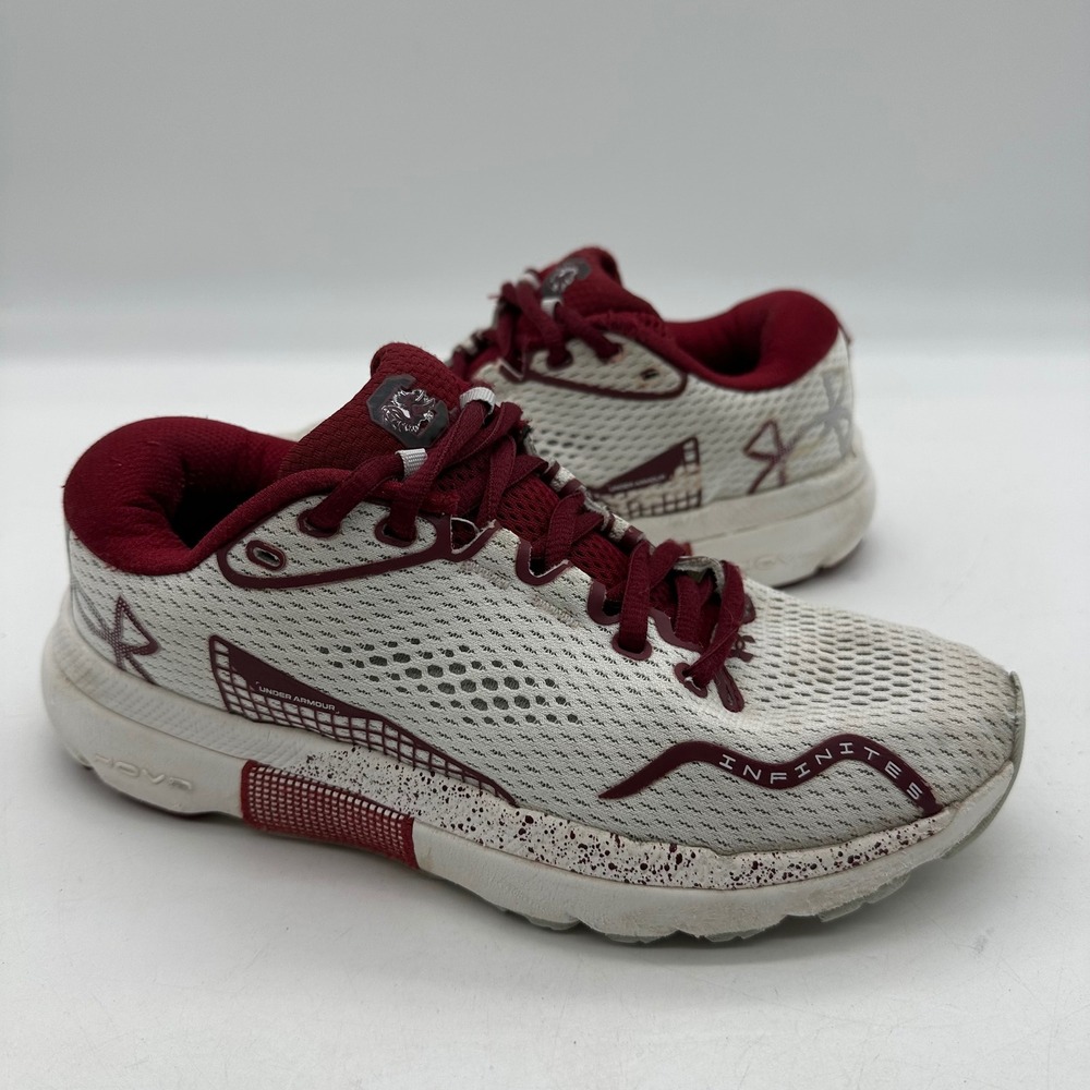 Under Armour 3027422-101 HOVR Infinite 5 USC South Carolina Women's Size 7 Shoes